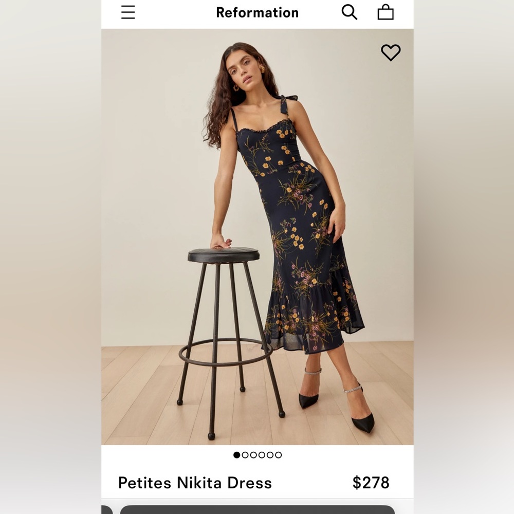 Reformation Nikita dress size 4